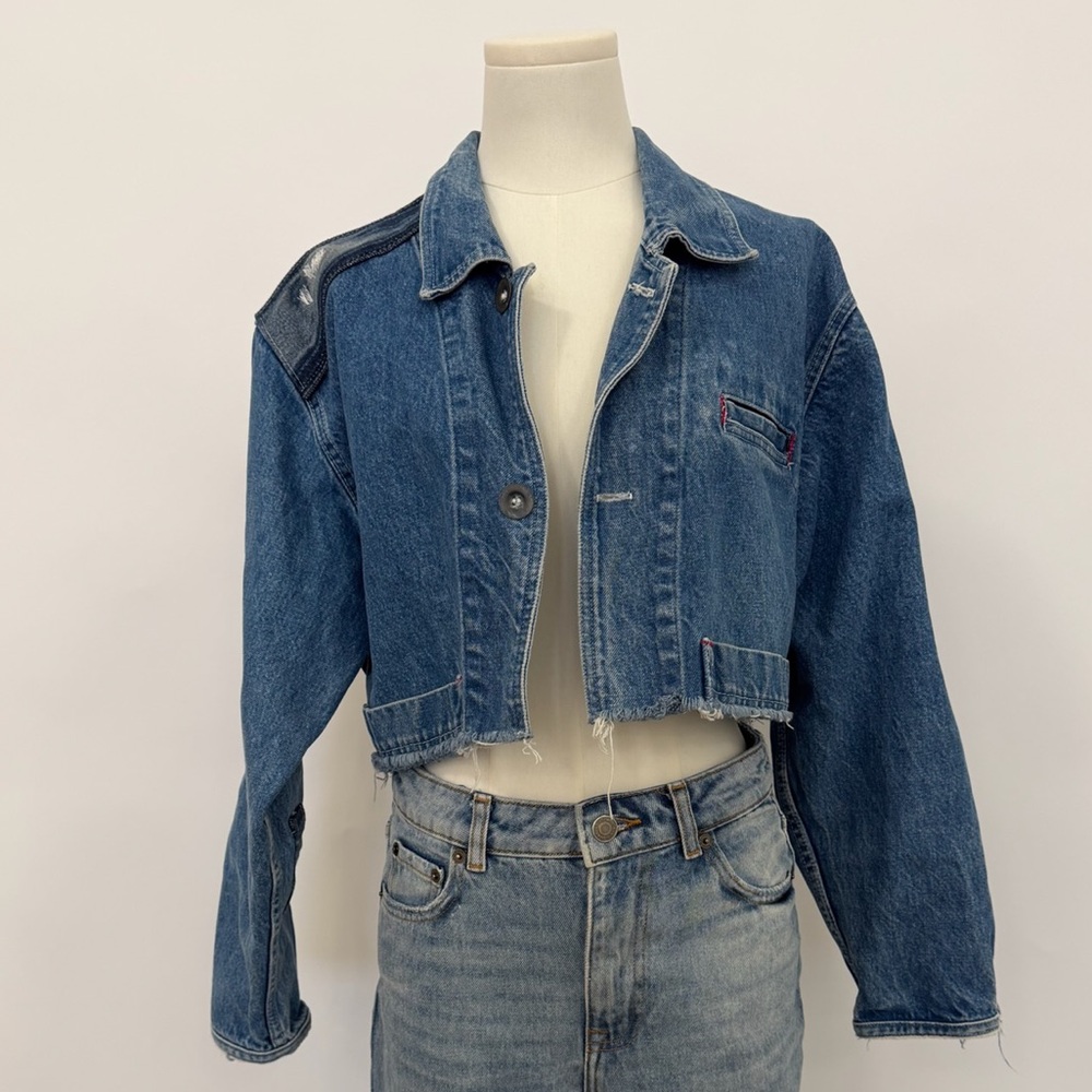 Cropped Denim Jacket